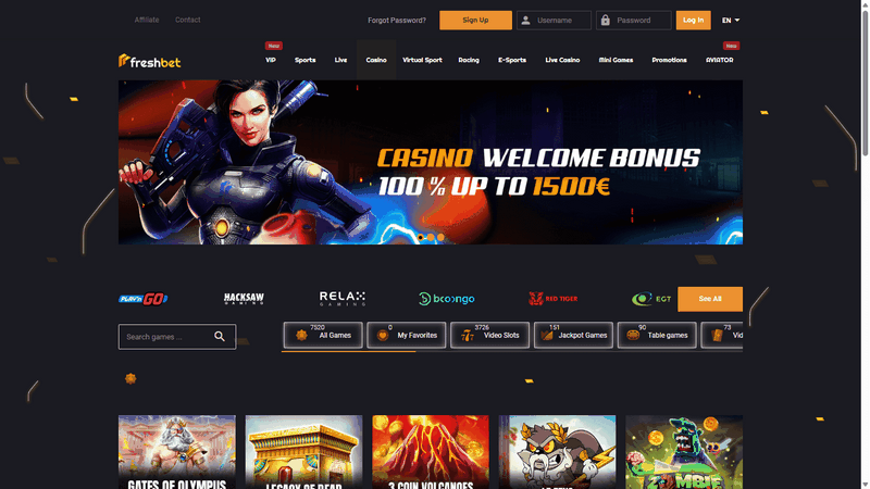 Freshbet Gambling Enterprise Review
